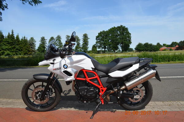 Klasse A2 - BMW GS 700 gedrosselt